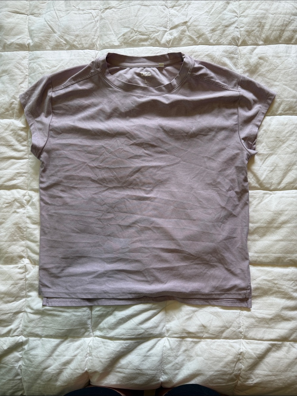 DSG Lilac Short Sleeve Crewneck Tee